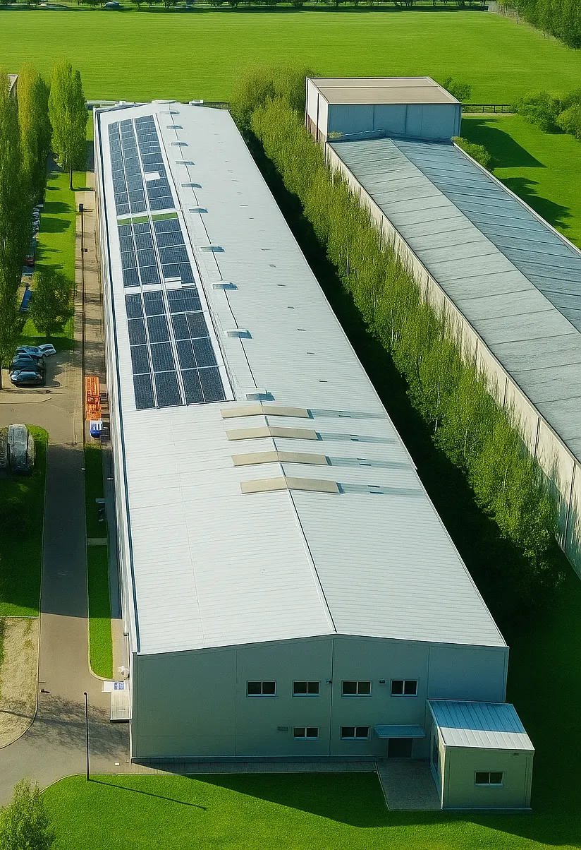 Tracon logisztikai k&ouml;zpont fel&uuml;ln&eacute;zet